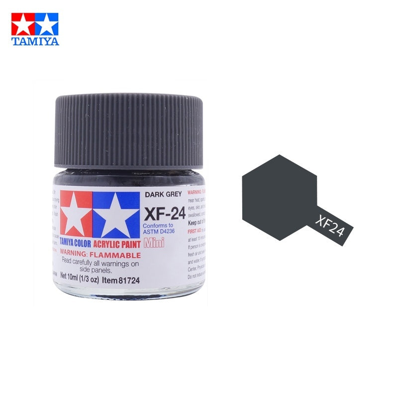 Tamiya Acrylic Paint XF Series – Water-Based Flat Colors XF-1 to XF-90 for Gunpla & Scale Model Kits