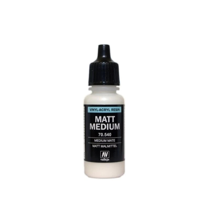 VALLEJO AUXILIARIES THINNER & VARNISH & MEDIUM Safe Pre-thinned Acrylic Hobby Paint 17ML for Hand Brushing & Airbrushing