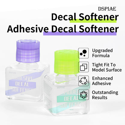 Decal Softer & Setter by Dspiae 40ml Bottle for Gundam Gunpla Scale Model Waterslide Decal Softer Setter DSP ETC-03/04