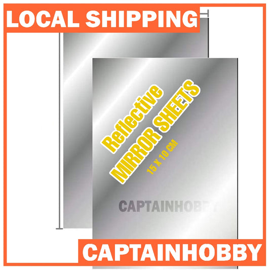 Flexible Mirror Sheets 10*15CM Two Sheets Reflective Mirror Self Adhesive