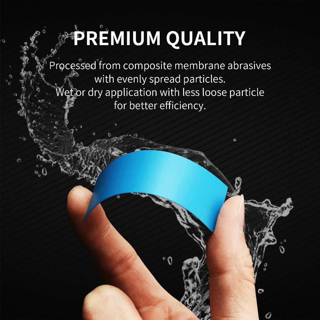Reusable Adhesive Sandpaper Kit by DSPIAE for Sanding Polishing Gundam tamiya scale model  figurine DSP-S01