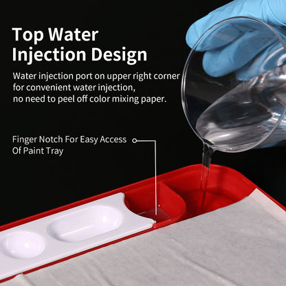 Premium Wet Palette/ Moisturizing Color Mixing Tray DSPIAE for Hand Brushing Painting/ decal Gundam MP-01 PRO