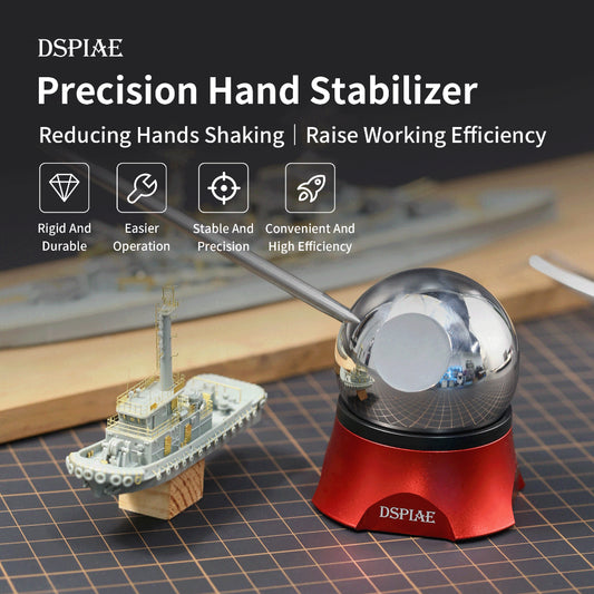 DSPIAE Precision Hand Stabilizer AT-HS – For Hand Painting Scale Models, Gundam Gunpla, Miniature