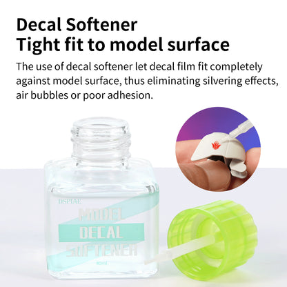 Decal Softer & Setter by Dspiae 40ml Bottle for Gundam Gunpla Scale Model Waterslide Decal Softer Setter DSP ETC-03/04