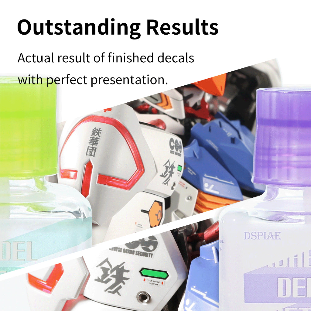 Decal Softer & Setter by Dspiae 40ml Bottle for Gundam Gunpla Scale Model Waterslide Decal Softer Setter DSP ETC-03/04