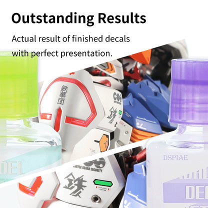 Decal Softer & Setter by Dspiae 40ml Bottle for Gundam Gunpla Scale Model Waterslide Decal Softer Setter DSP ETC-03/04
