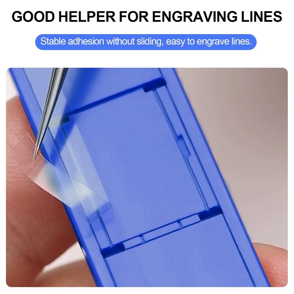 Panel Line Carving Tool & Guide Tape – Scriber + Hard Edge Tape 3mm / 6mm for Gunpla Model Detailing