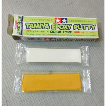 Tamiya Epoxy Putty Smooth Surface & Quick Type 87051 87052 for Gundam Gunpla Hobby Scale Model DIY