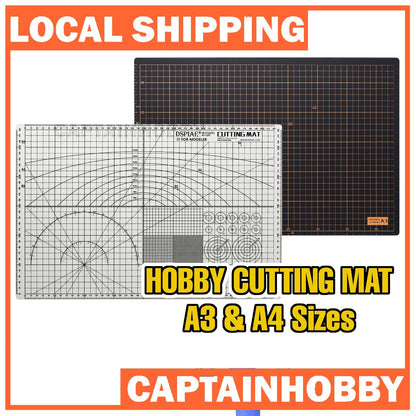 Hobby CUTTING MAT by DSPIAE Double Sided A3 A4 SIZE for Gundam Gunpla and Hobby Scale Model DSP AT-CA3/ AT-CA4