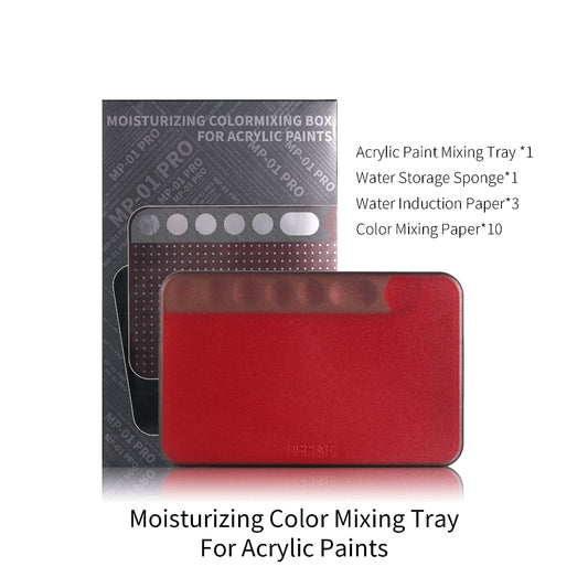 Premium Wet Palette/ Moisturizing Color Mixing Tray DSPIAE for Hand Brushing Painting/ decal Gundam MP-01 PRO