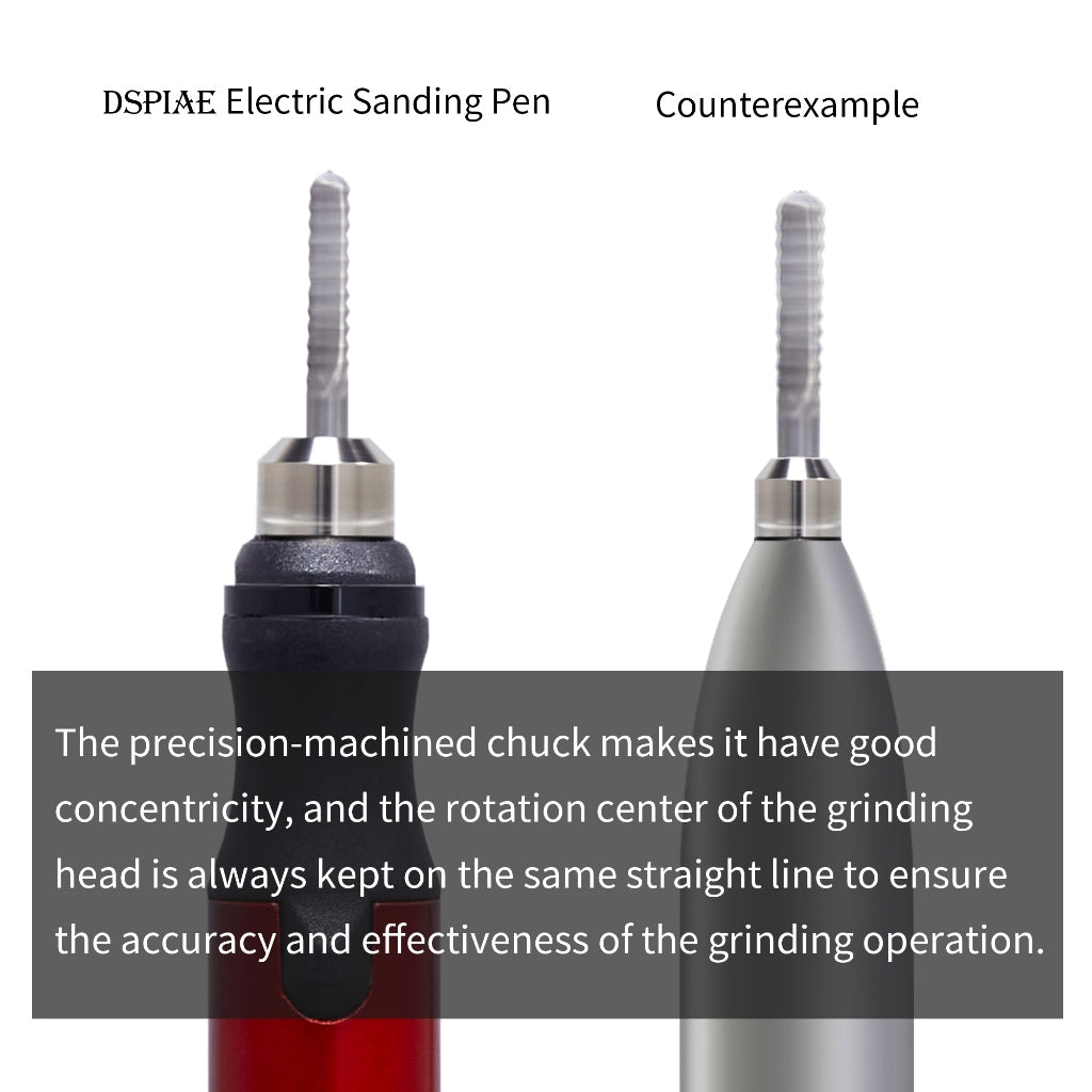 Wireless Electric Sanding/ Grinding Pen/ Paint Mixer by DSPIAE for Gundam Miniature Figurine ES-P