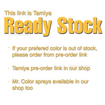 Tamiya PS Spray Paint for RC Bodies –Polycarbonate Paint PS-1 to PS-60 For Transparent & Lexan Shell