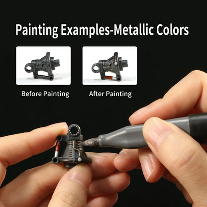 🇸🇬 DSPIAE MKM/MKS/MKA Markers | Soft Tip/Metallic/Panel Liner/Eraser for Gunpla & Desktop Miniature