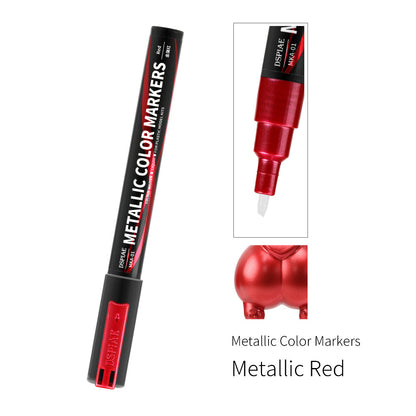 DSPIAE Super Metallic Marker MKA MKS Chrome Silver Gold Paint Pen for Gunpla Gundam Model Hobby DIY