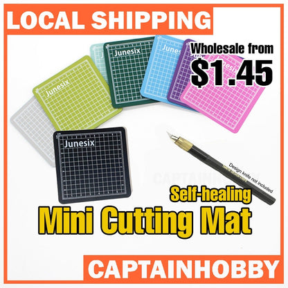 Mini Self-Healing Cutting Mat for Model Kits – Portable Hobby Craft Cutting Board