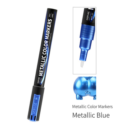 DSPIAE Super Metallic Marker MKA MKS Chrome Silver Gold Paint Pen for Gunpla Gundam Model Hobby DIY