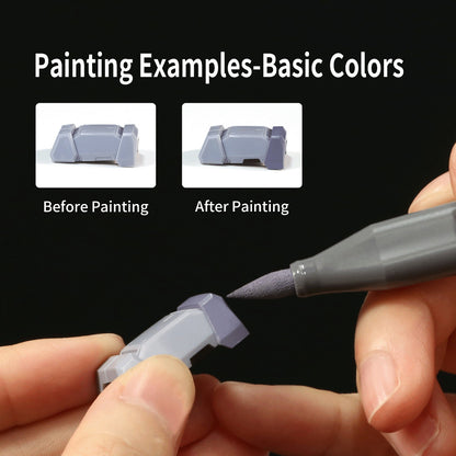 🇸🇬 DSPIAE MKM/MKS/MKA Markers | Soft Tip/Metallic/Panel Liner/Eraser for Gunpla & Desktop Miniature