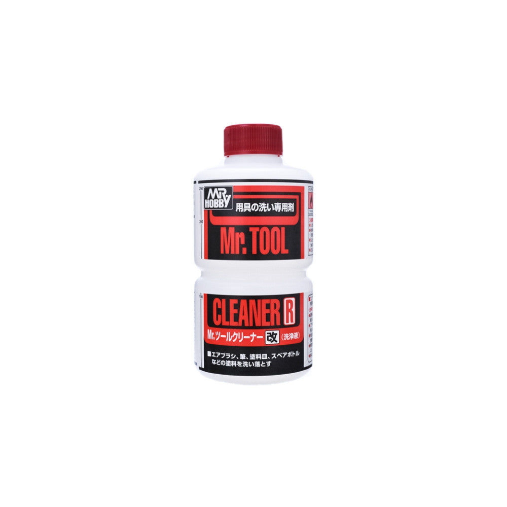 Mr. Tool Cleaner R by Mr. Hobby – 250ml / 400ml | Solvent for Airbrush, Paintbrush & Model Tools