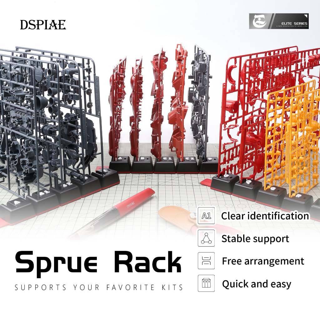 Sprue Holder/ Runner Shelf for Gunpla/ Gundam and Scale Model