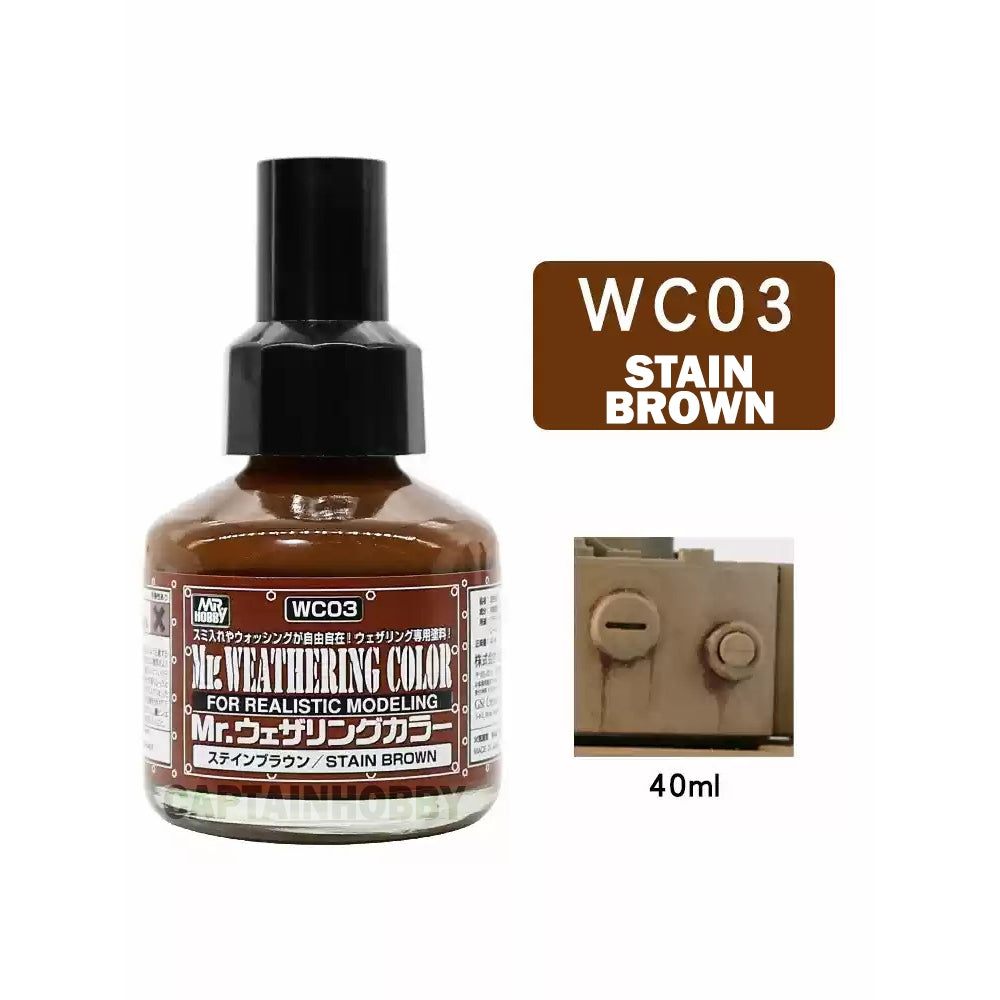 Mr Weathering Color Panel Liner & Thinner by Mr Hobby for Gundam Gunpla Scale Model  Figure