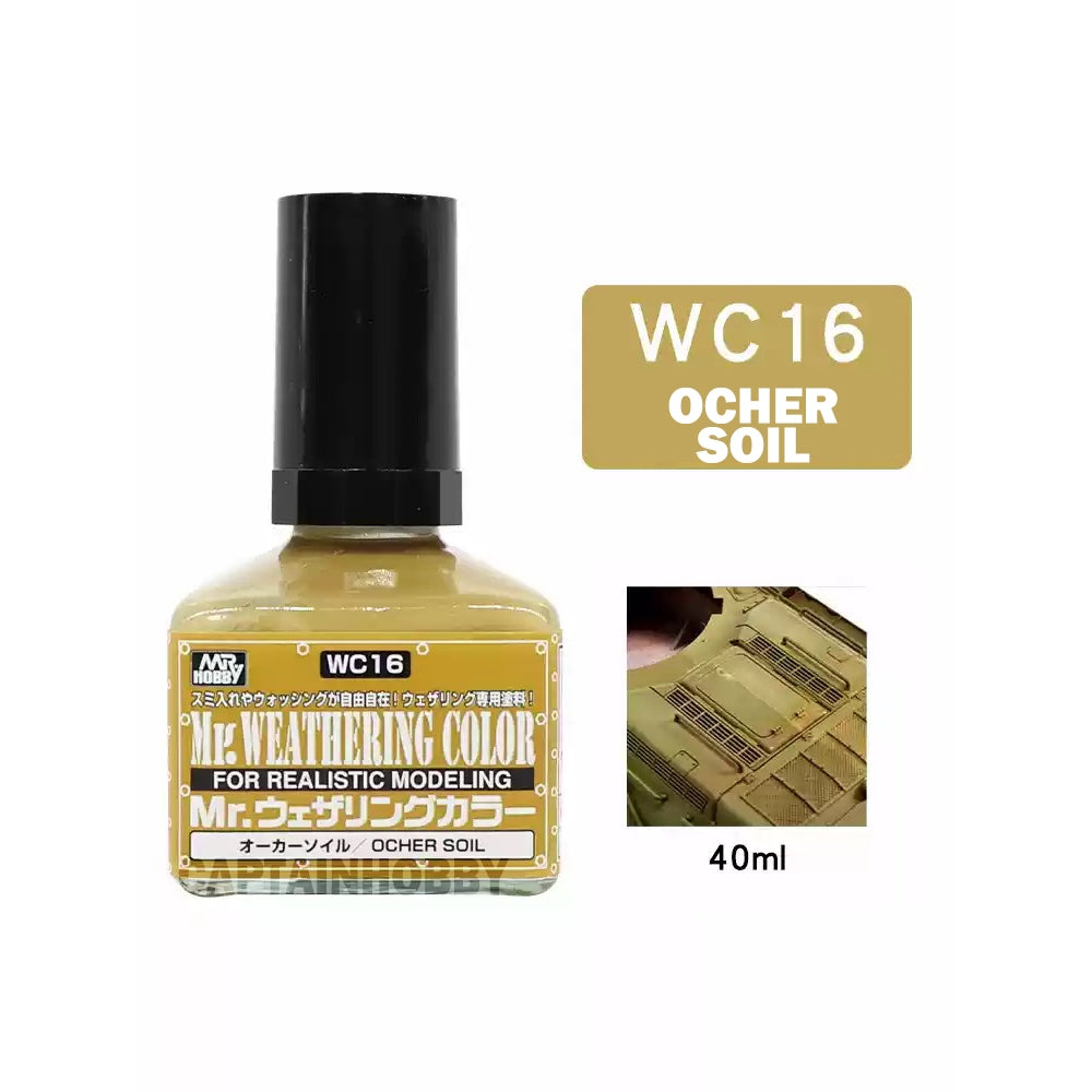 Mr Weathering Color Panel Liner & Thinner by Mr Hobby for Gundam Gunpla Scale Model  Figure