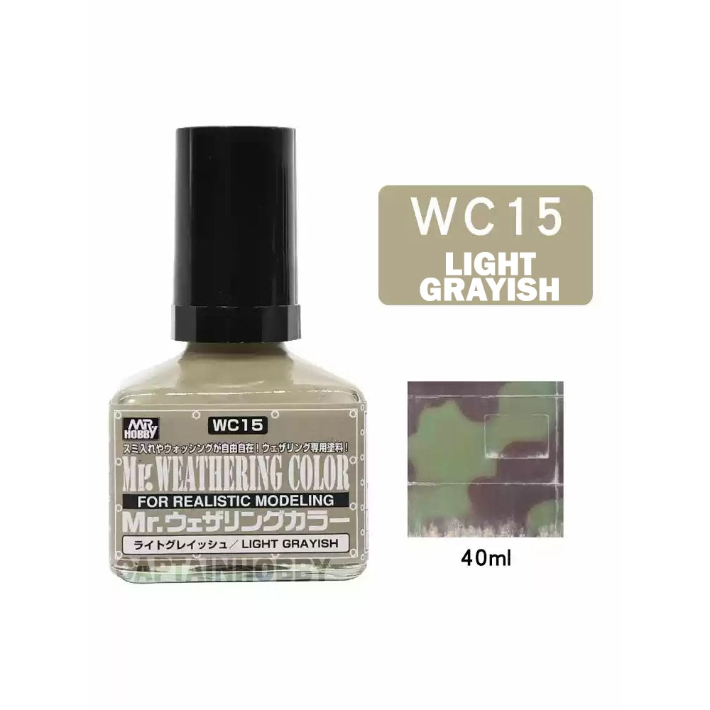 Mr Weathering Color Panel Liner & Thinner by Mr Hobby for Gundam Gunpla Scale Model  Figure