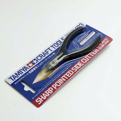 Tamiya Hobby Nipper Tools– Sharp Pointed Side Cutter Nipper for Gundam & Models (74035 / 74123)