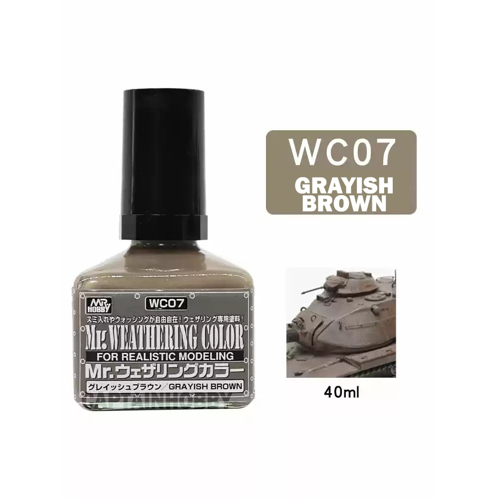 Mr Weathering Color Panel Liner & Thinner by Mr Hobby for Gundam Gunpla Scale Model  Figure