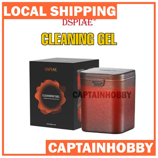 CLEANING GEL non- Toxic by DSPIAE for Model CaptainHobby Filing Grinding Dust Removal High Efficiency Re-use