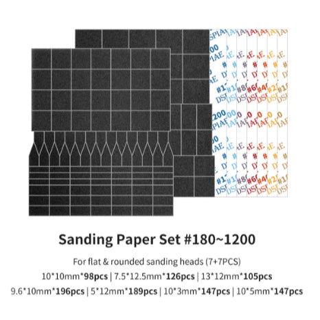 Wireless Electric Grinder Sander Set by DSPIAE ES-A for sanding grinding polishing Gundam Gunpla