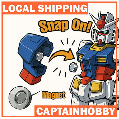 🇸🇬Mini Hobby Magnets – for Gunpla Gundam Kitbash, Miniatures Modification, Doll & Figurine Modding