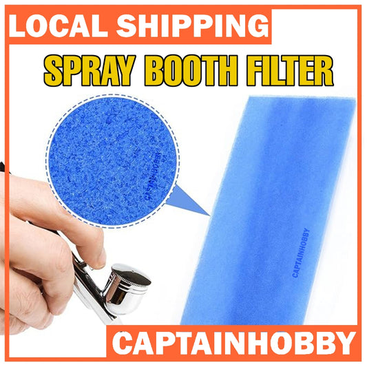 Spray Booth Replacement Filter for Hseng Portable Airbrushing Booth with LED Lights for Painting Gundam  Tamiya