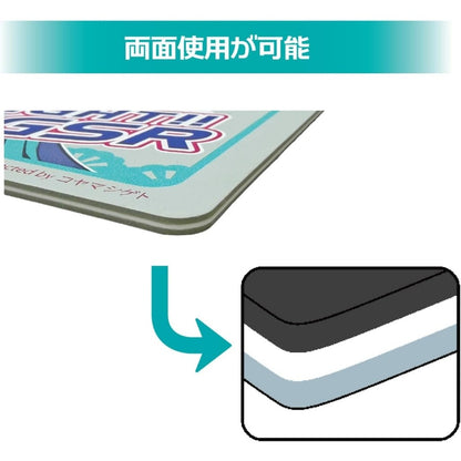 Hatsune Miku Racing A4 Cutting Mat | Plamokojo PMKJ-RM10 Double-Sided Hobby Craft Cutting Board