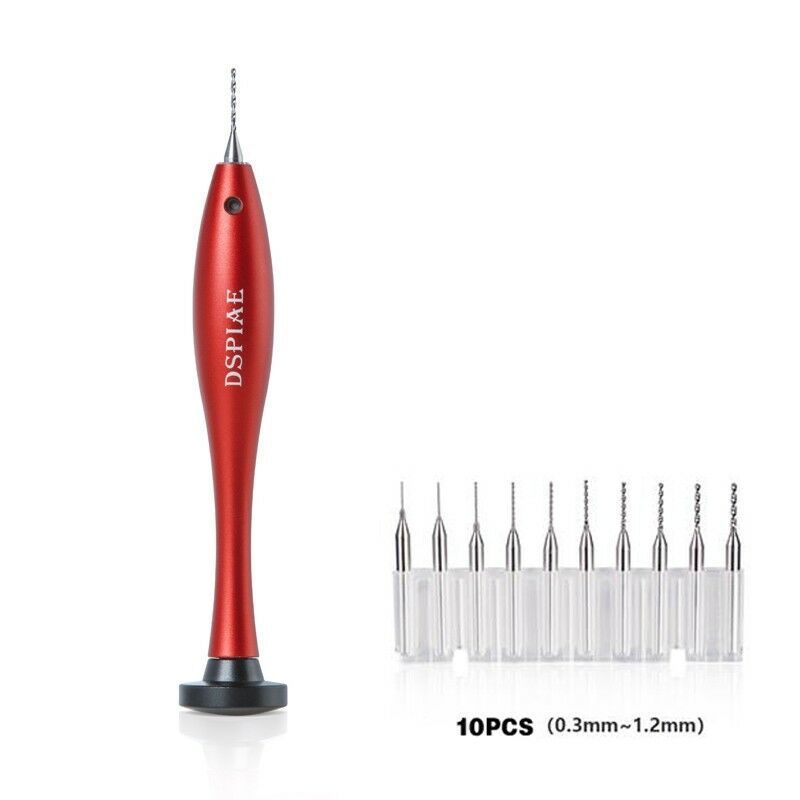 DSPIAE AT-MHD Mobius Hand Drill | Precision Pin Vise for Model Building DIY Hobby Tool