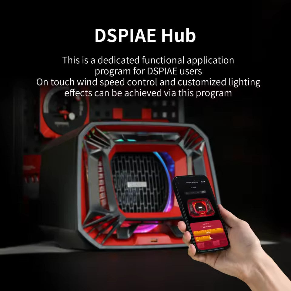 Dspiae T1 PRO Sanding Dust Collector LED Light – Model Kit Polishing Vacuum Cleaner Adjustable Speed