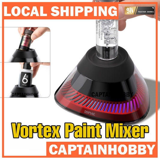 DSPIAE MS-02 Vortex Paint Mixer Oscillating Stirrer Automatic Shaker for Model Gunpla Hobby Paints