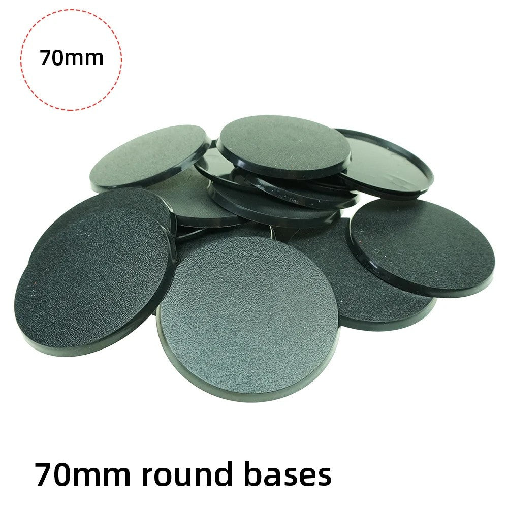 🇸🇬 Wargame Miniatures Base - Round / Square / Rectangle | Wargame Model Base Stand