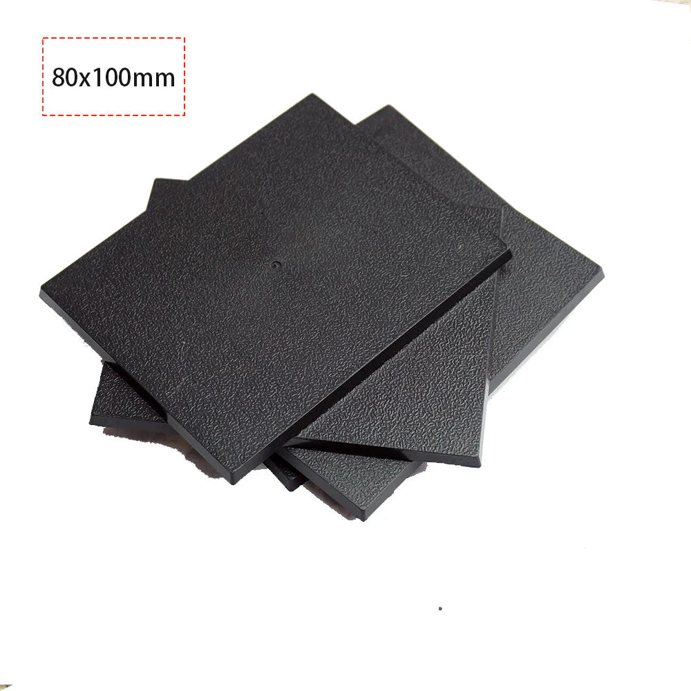 🇸🇬 Wargame Miniatures Base - Round / Square / Rectangle | Wargame Model Base Stand