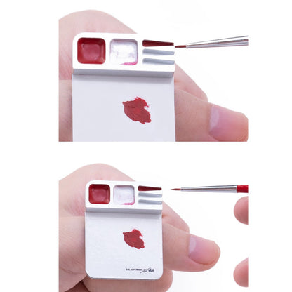 Finger Color Palette for Miniature Painting –Precision Magnetic Mixing Pad for Gundam Fantasy Models