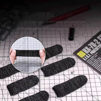 DSPIAE CF-01 Protective Finger Cots Anti-Cut Finger Sleeves for Plastic Model Assembly Gunpla DIY