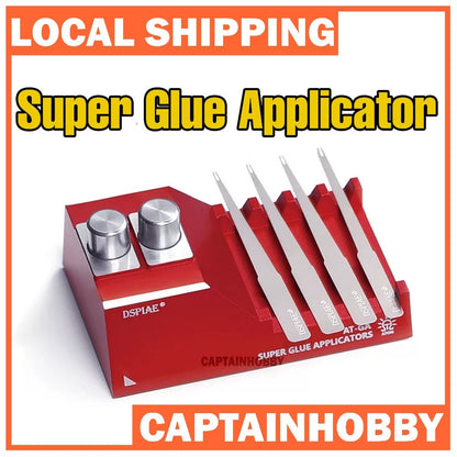 DSPIAE AT-GA Metal Glue Applicator Set Precision Super Glue Tool for Gunpla Gundam Plastic Model