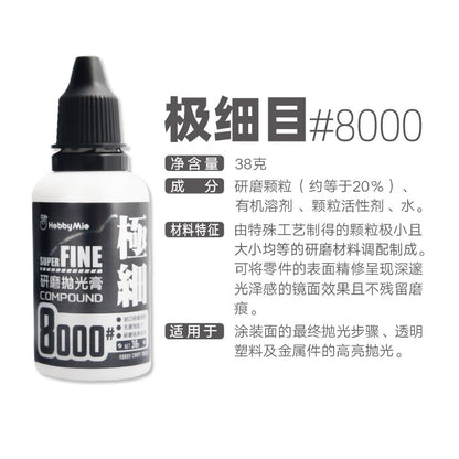 Tamiya Polishing Compound & HobbyMio Putty – for Hobby Plastic Models Car Motorbike Scale Models
