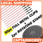 Rotating Airbrush Spray Stand Paint Tool Turn Table | Option with Painting Clips