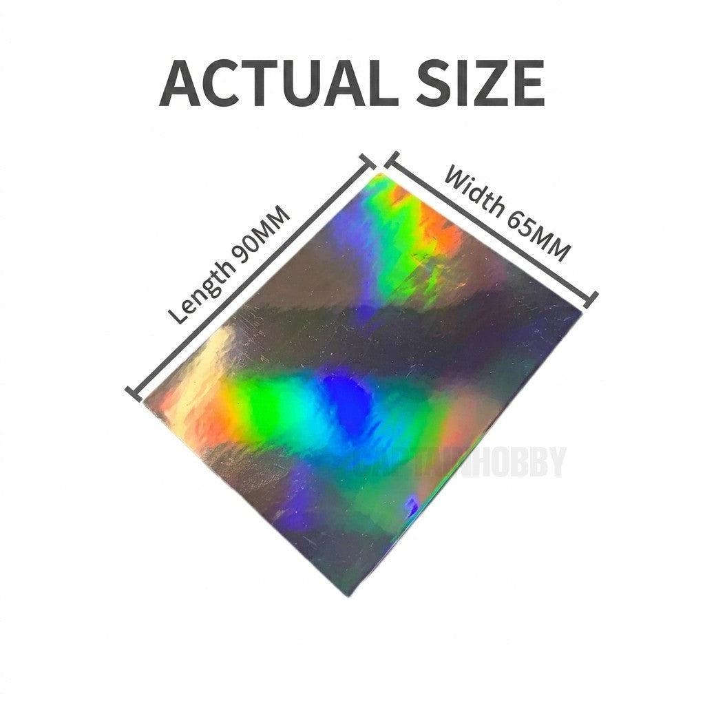 Holographic Reflective Stickers for Gundam Model Eyes Mirror Effect DIY Detail Upgrade Sheet 65×90mm