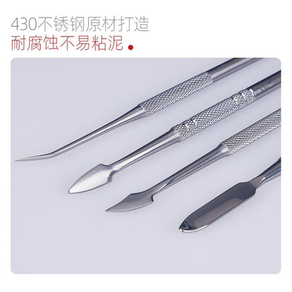 Model Putty & Sculpting Carving Tools –Metal Shapers /Scrapers /Knives for Scale Models & Miniatures