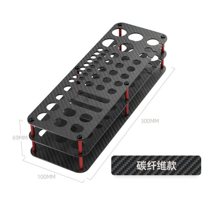 Hobby Mio Desktop Tool Storage Rack for Scale Model Building | Hobby Tools Organizer Stand