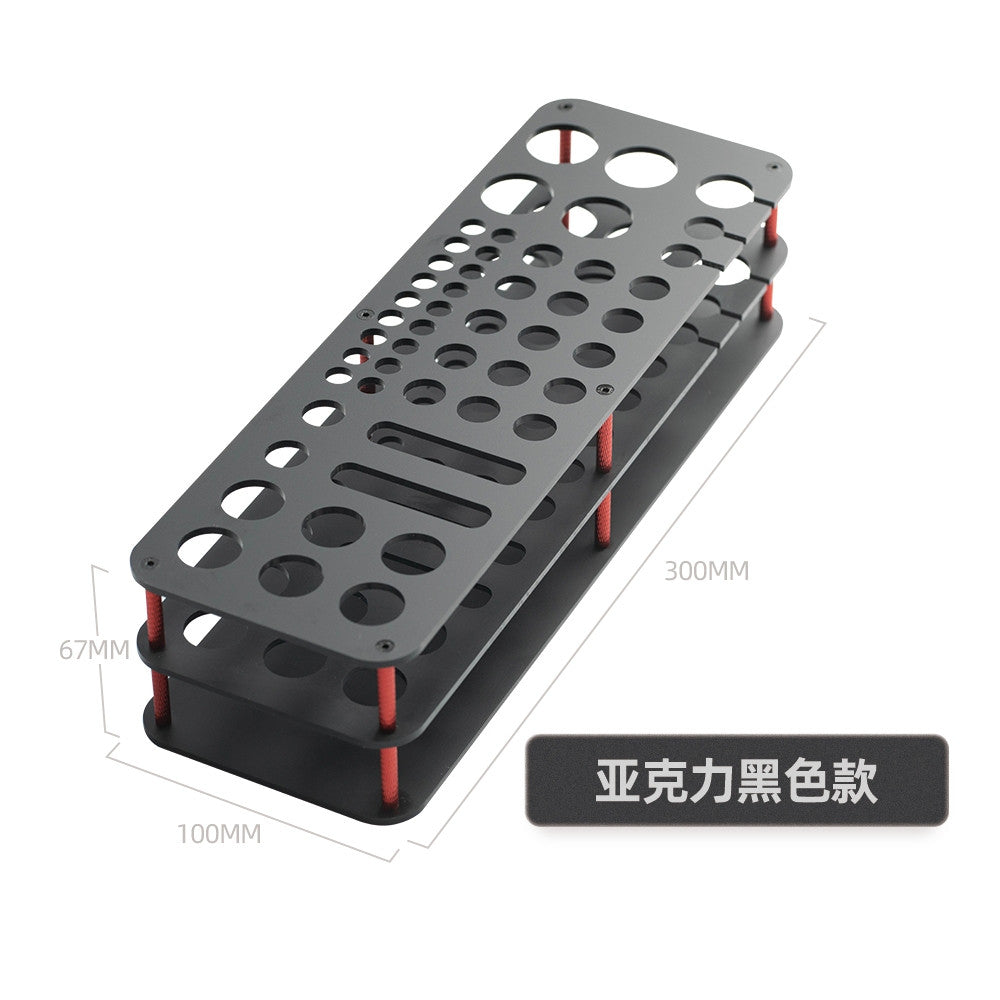 Hobby Mio Desktop Tool Storage Rack for Scale Model Building | Hobby Tools Organizer Stand