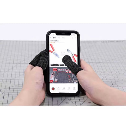 DSPIAE CF-01 Protective Finger Cots Anti-Cut Finger Sleeves for Plastic Model Assembly Gunpla DIY