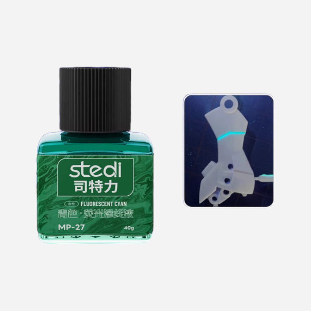 STEDI Fluorescent Panel Line Accent Color Water-Based Wash for Gundam Gunpla Models