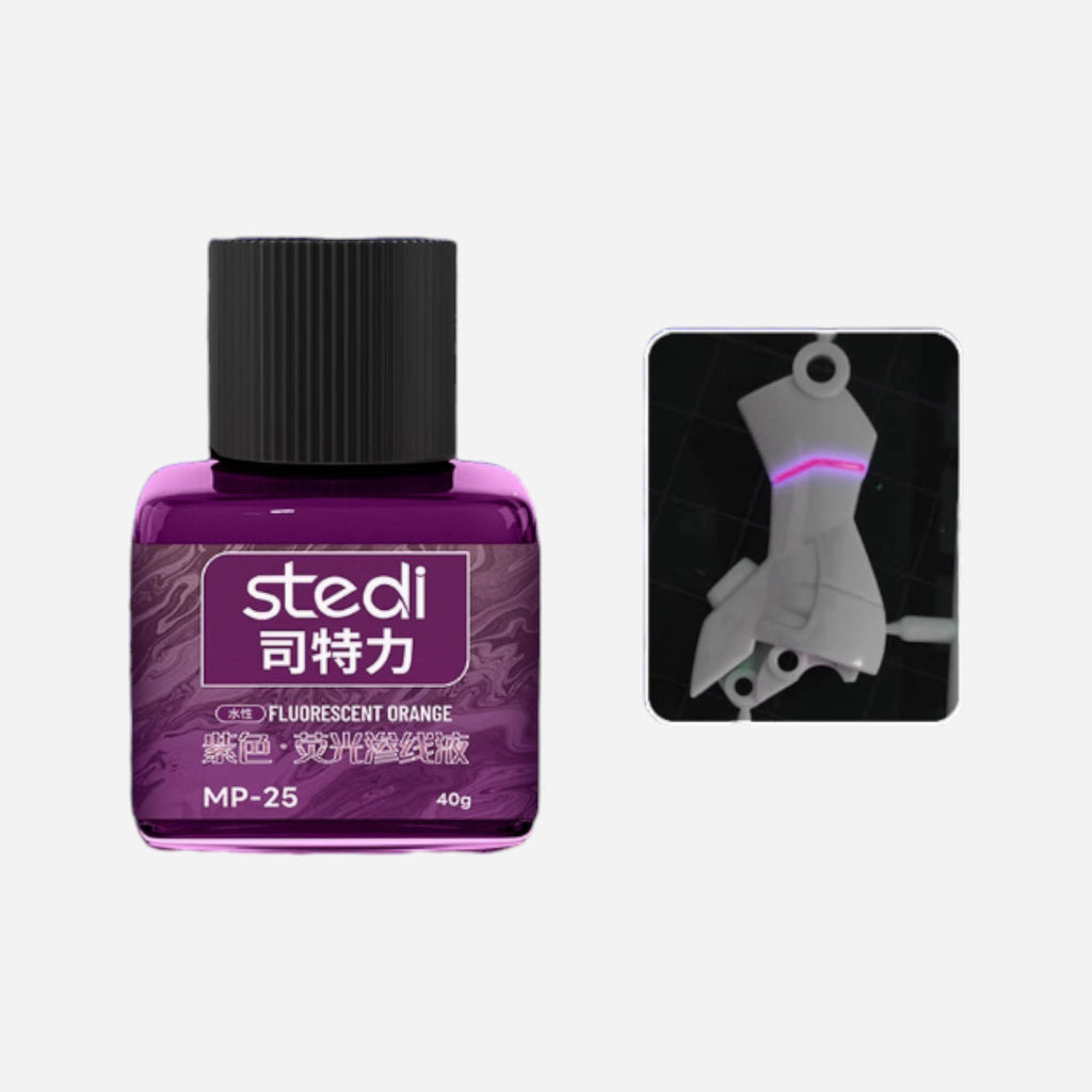 STEDI Fluorescent Panel Line Accent Color Water-Based Wash for Gundam Gunpla Models